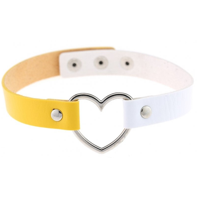 Joy Jewels Ras de cou Herat Duo Jaune-Blanc